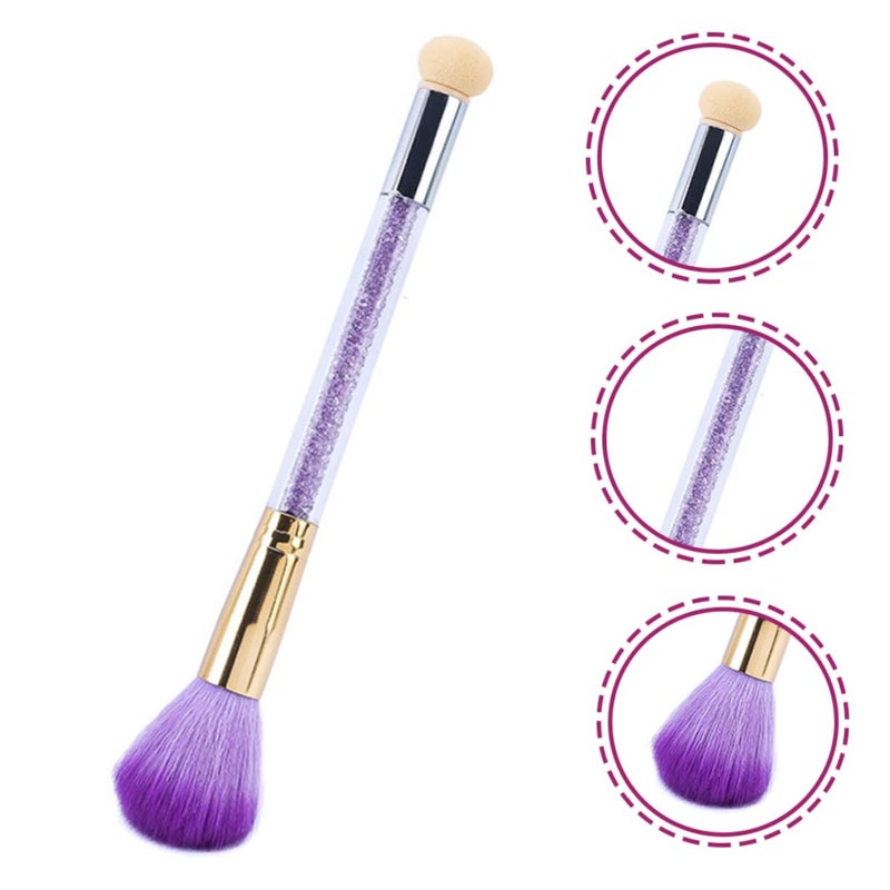 Dual Head Nail Art Brush Professional Gradient Sponge Rhinestone Application Manicure Tool - Image 2